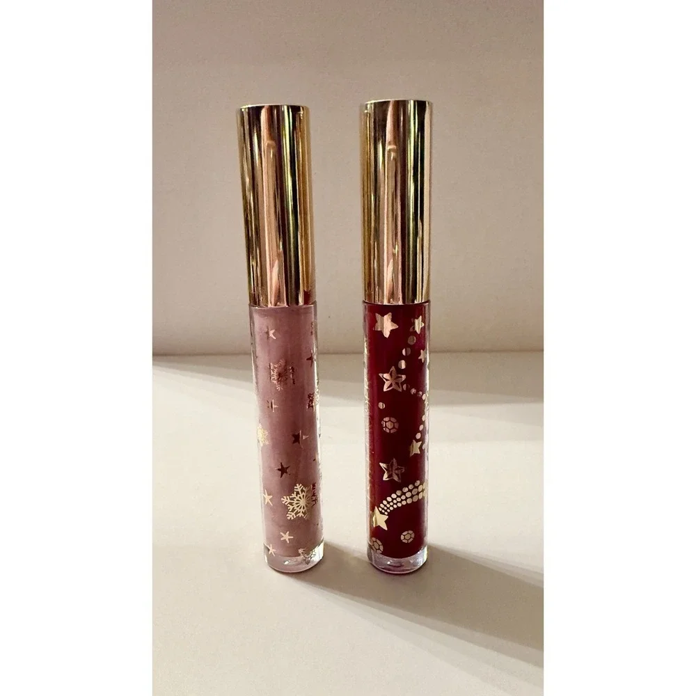 Estee Lauder Pure Color Envy Lip Gloss Set Ruby Quartz Inspired Mauve 2pc New